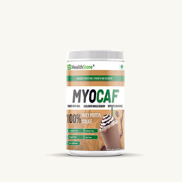 HealthStone Myocaf – Coffee Whey Protein Isolate | 400g